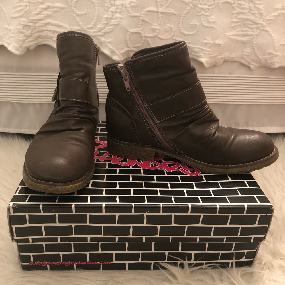 Dirty Laundry Ankle Booties